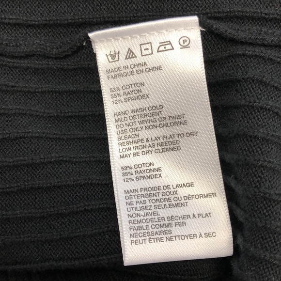 Free People Skyline Skirt NWT Small Midi Black - Picture 8 of 8